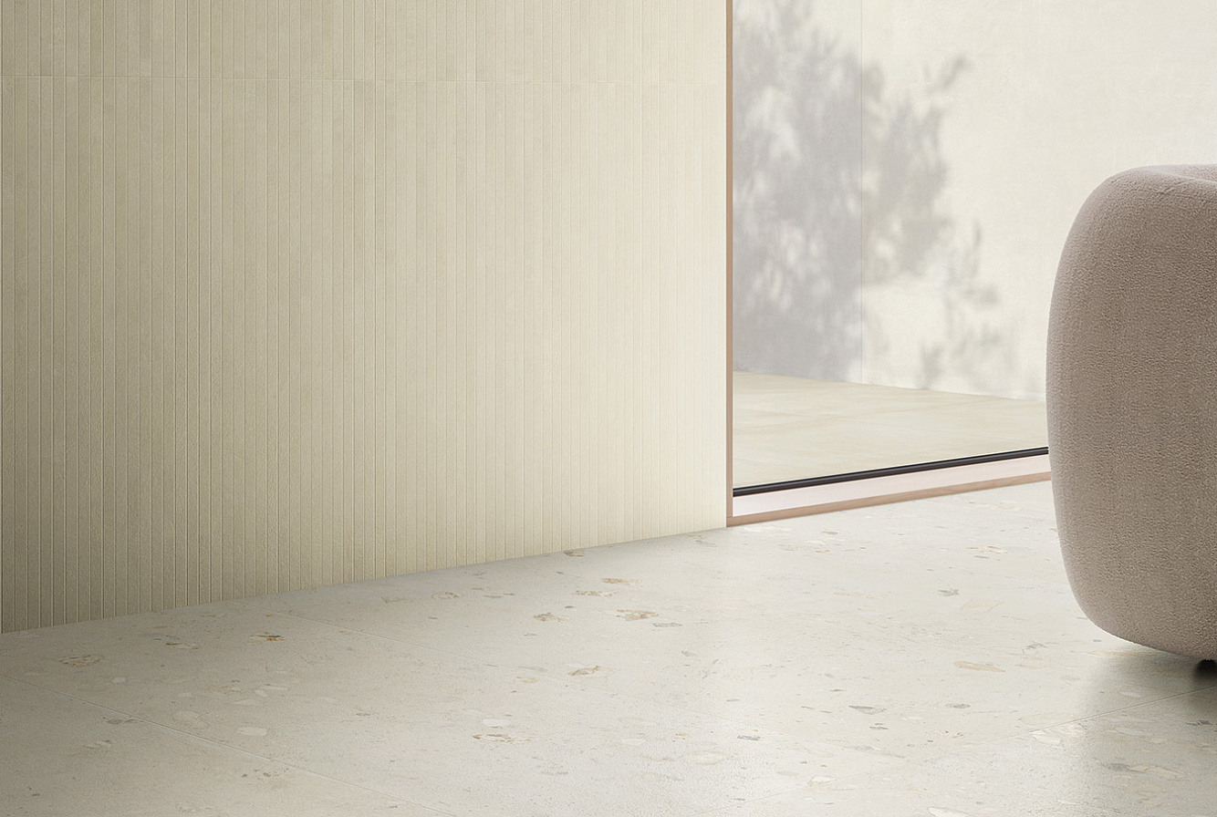 I CEMENTI WHITE / WHITE CIOTTOLO / BEIGE LISTELLO TRATTO