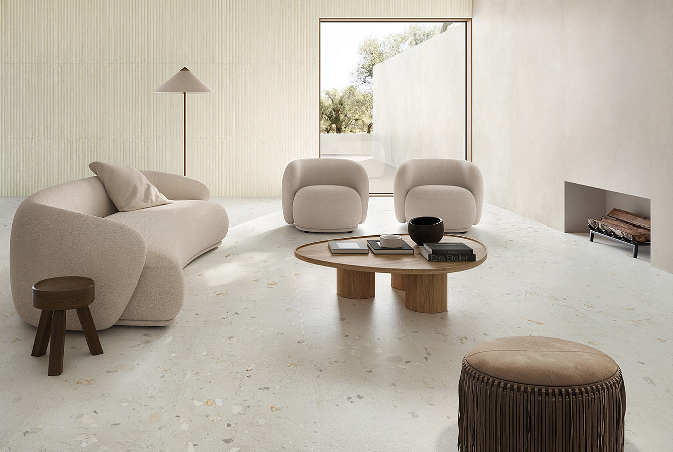 I CEMENTI WHITE / WHITE CIOTTOLO / BEIGE LISTELLO TRATTO