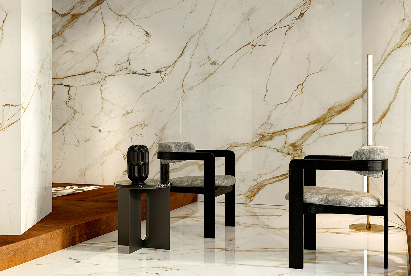 MARVEL SHINE CALACATTA IMPERIALE / CALACATTA DELICATO